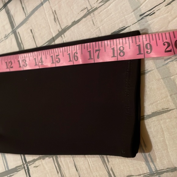 Ann Taylor 8 Black Dress over-knee, Full Length Gold Zip Front closure sleeves - Picture 6 of 13